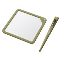 プラス Kaiteメモ 90×90 オリーブグリーン 538254 1個