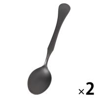 ロゴティースプーン ブラック 1セット（1本×2） studio CLIP