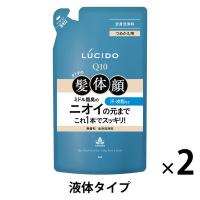 LUCIDO（ルシード）全身デオウォッシュ 詰め替え 380mL 2個 マンダム 液体タイプ