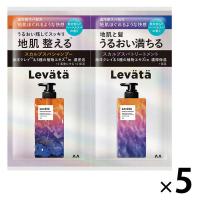 levata（レバタ）　スカルプスパシャンプー＆トリートメント　1DAYトライアル　5個　マンダム