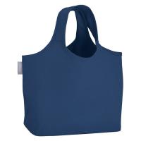 サーモス たたまず丸めるエコバッグ 10L ネイビー RFLー010 NVY 1個