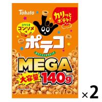 MEGA大容量ポテコ コンソメ味 2袋 東ハト スナック菓子 おつまみ おやつ