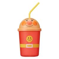 ＡＮダイカットストローカップアンパンマン 300ml 飲んだ量がわかる目盛り付 市販のストローが使える 1個 レック