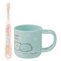 歯ブラシ 子供 スタンド付コップ＆歯ブラシセット すみっコぐらし KTB5 スケーター