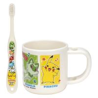 歯ブラシ 子供 スタンド付コップ＆歯ブラシセット ポケモン2024 KTB5 スケーター