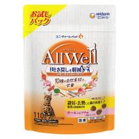 オールウェル 避妊・去勢後 10種の自然素材 サーモン＆ツナ味 国産 110g 1袋 ユニ・チャーム キャットフード