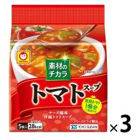 素材のチカラ トマトスープ 5食入40.5g 1セット（1個×3） 東洋水産