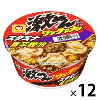 激めんワンタンメン スタミナ旨辛醤油97g 1セット（1個×12） 東洋水産