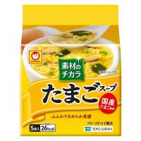 素材のチカラ たまごスープ 5食パック 1個 東洋水産