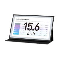 アイリスオーヤマ モバイルモニター PCモニター USB-C ディスプレイ 持ち運び ポータブルモニター 15.6インチ DP-EF184S-B