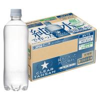 ポッカサッポロフード＆ビバレッジ サッポロ クリアタンサンラベルレス 600ml 1箱（24本入）