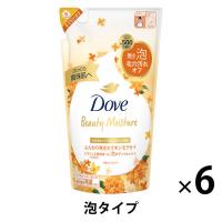 ダヴ (Dove) ビューティーモイスチャー 泡ボディウォッシュ キンモクセイ つめかえ用 430g 6個 泡タイプ