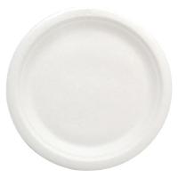 Gracz（グレース）バガス プレート ホワイト 18cm 1袋（50枚入）