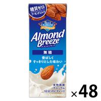 ポイント9倍 カゴメ アーモンド・ブリーズ 無糖 200ml 1セット（48本）