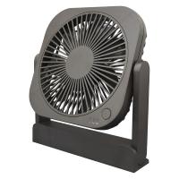 トップランド 12cm 薄型 コンパクトファン 3電源対応 底面マグネット固定式 ブラウン SF-DF25 BR 1台
