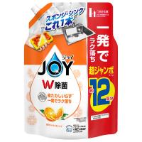ジョイ JOY W除菌 食器用洗剤 シトラスオレンジの香り 詰め替え 超ジャンボ 1550mL 1個 P＆G