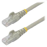 Startech.com カテゴリー6 LANケーブル ー 1m／グレー／低煙ゼロハロゲン対応 N6LPATCH1MGR 1本