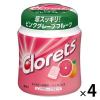 クロレッツXP　ピンクグレープフルーツボトル 4個 モンデリーズ・ジャパン ガム 大容量 ストック ボトルガム