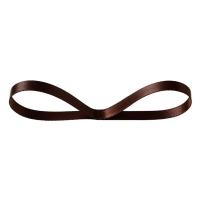 ヘッズ 両面サテンリボンＢＲＯＷＮ6ｍｍ DS0604R 1巻