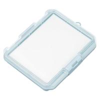 JEJアステージ　クッション付コレクションケース浅型155Ａ　ブルー　　1個