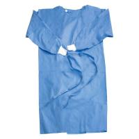 オオサキメディカル アイソレーションガウン SMS II ブルー 51042  1袋（10枚入）