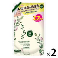 さらさ 洗濯洗剤 液体 ほのかでやさしい柑橘系の香り 詰め替え 超ジャンボ 1260g 1セット（1個×2） P＆G