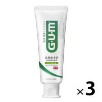 歯磨き粉 ガム デンタルペースト 120g 1セット（3本）サンスター GUM 歯周病予防 口臭防止 高濃度フッ素 虫歯予防