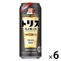 トリスハイボール＜美味しい濃いめ＞500ml×6本　缶　サントリー