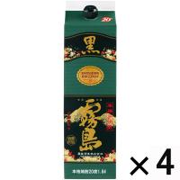黒霧島 いも パック 20度 1.8L 1セット（4本）霧島酒造  焼酎