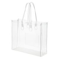 アスクル シースルーバック B4横ワイド ポケット付き 1セット(10枚) オリジナル