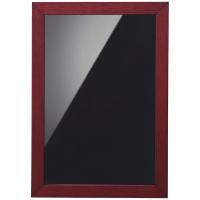 アスクル ブラックボードA4 ダークブラウン WAB-A4DBB 1枚 オリジナル