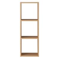 無印良品 スタッキングシェルフ 3段 オーク材 幅42×奥行28.5×高さ121cm 良品計画