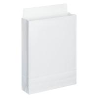 スーパーバッグ フィルム貼り宅配袋白無地(中)サンプルパック 1071706910 1セット(50枚:10枚入×5パック) オリジナル