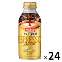 （缶コーヒー）アサヒ飲料 WONDA（ワンダ） コクの微糖 ボトル缶 370g 1箱（24缶入）
