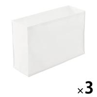 無印良品 高さが変えられる不織布仕切ケース 小 2枚入り 約幅11×奥行32.5×高さ21cm 1セット（1個（2枚入）×3）