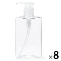 無印良品 PET詰替ボトル クリア 280mL 1セット（1個×8） 良品計画