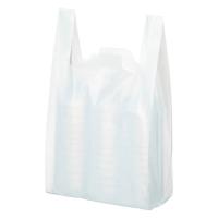 アスクル レジ袋エコノミータイプ 乳白 45号 1箱(100枚入×10袋) オリジナル