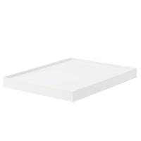 無印良品 ファイルボックススタンダード用キャスターもつけられるフタ 幅25cm用・ホワイトグレー 良品計画