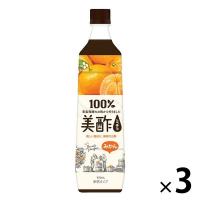 CJジャパン 美酢（ミチョ）みかん 900ml 1セット（3本）