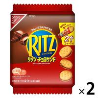 リッツ ファミリーパック チョコサンド 2個 モンデリーズ・ジャパン おつまみ スナック ビスケット
