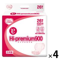 エルモアいちばん　+eHi-premium900 455171 1セット(104枚：26枚入×4パック) カミ商事