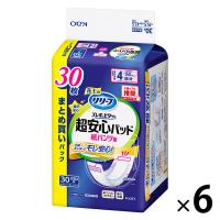花王 リリーフ　紙パンツ用パッド　ズレずにピタッと超安心4回分　1セット（180枚入：30枚入×6パック）