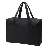 無印良品 再生ナイロンたためるボストンバッグ 黒 ３２Ｌ 約４９×１９×３５ｃｍ 良品計画