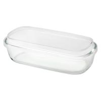 無印良品 蓋をしたままレンジで使える 耐熱ガラス容器 長方形 小 約４８０ｍＬ 良品計画