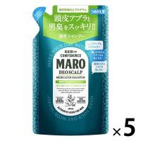 MARO（マーロ）薬用 デオスカルプシャンプー 詰め替え 400ml 5個（医薬部外品）