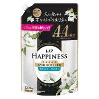 レノアハピネス 5つ星ホテル推奨 ホワイトブーケ＆リネン 詰め替え 超特大 1350mL 1個 柔軟剤 P＆G