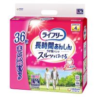 LOHACO - ユニ・チャーム ライフリー長時間 あんしんうす型 パンツL36