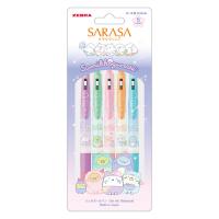 ゼブラ サラサクリップ 0.5mm　すみっコぐらし　5色セットＢ JJ29ーSGー5CB 1セット（5本入り）