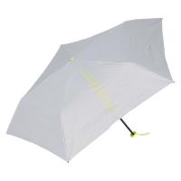 晴雨＆遮熱 軽量折り畳み傘 ライトグレー LAKOLE/ラコレ