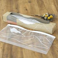 ワイドなジッパーで入れやすい収納袋 L マチ付き スライダータイプ 1箱（10枚入） ロハコ（LOHACO）  オリジナル